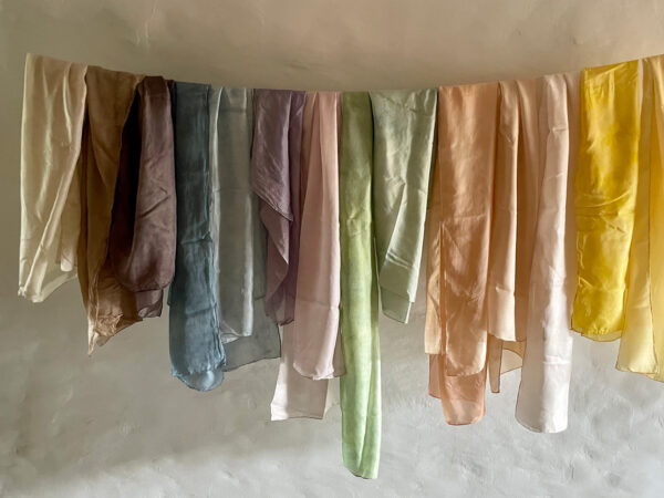 Natural Dyes Scarf