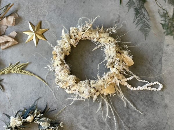 Bold White Wreath