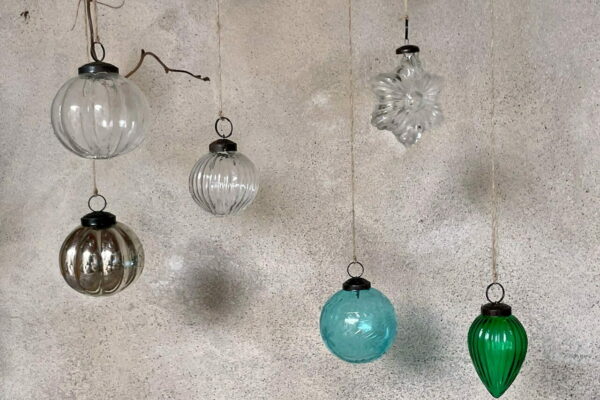 Glass Christmas Ball - Image 2