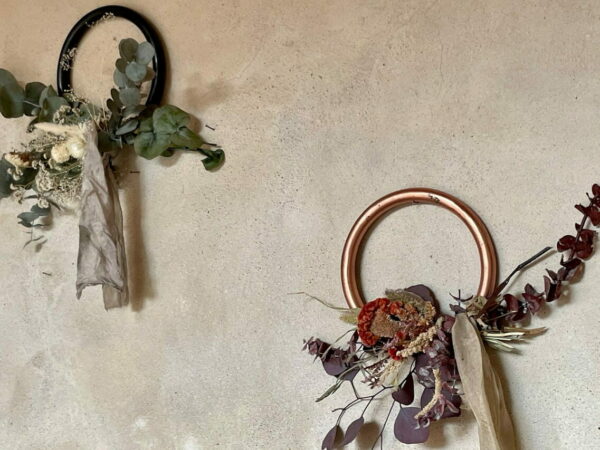 Copper Ring Wreath