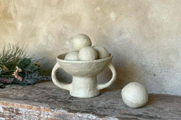 Papier maché ball