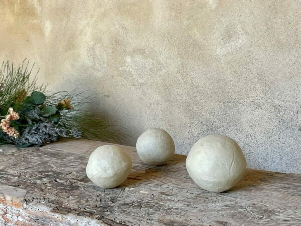 Papier maché ball
