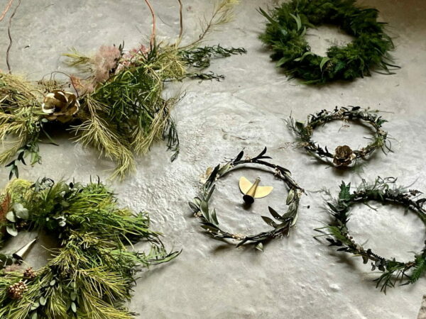 Green Line Wreath